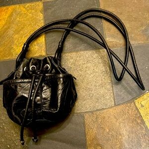 Olivia Harris Leather Crossbody + Mini Bag